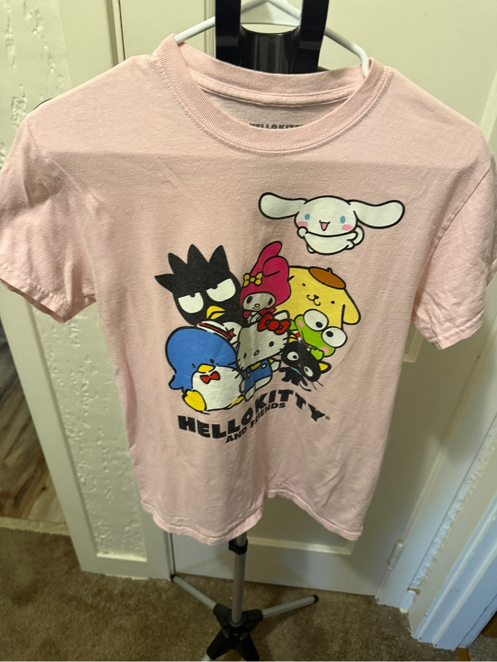 Hello Kitty Pink Womens Graphic Tee